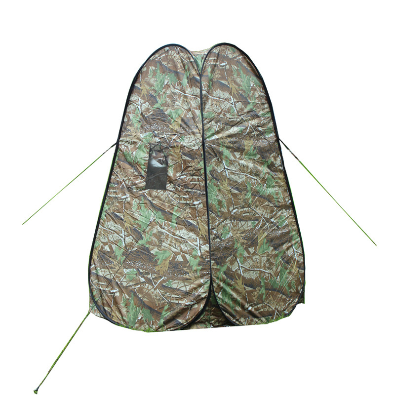 Outdoor Draagbare Privacy Douche Toilet Camping Tent Camouflage Onderdak Uv Functie Dressing Fotografie Tent Vouwen