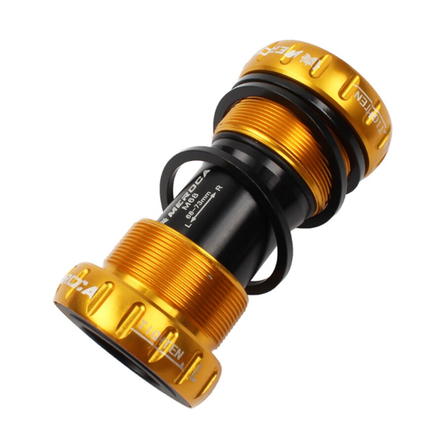 Pressfit bb fiets trapas stalen lager bsa crankstel bsa racefiets mtb press fit  bb 68-73mm bb 24mm mountainbike onderdelen: Bb-goud