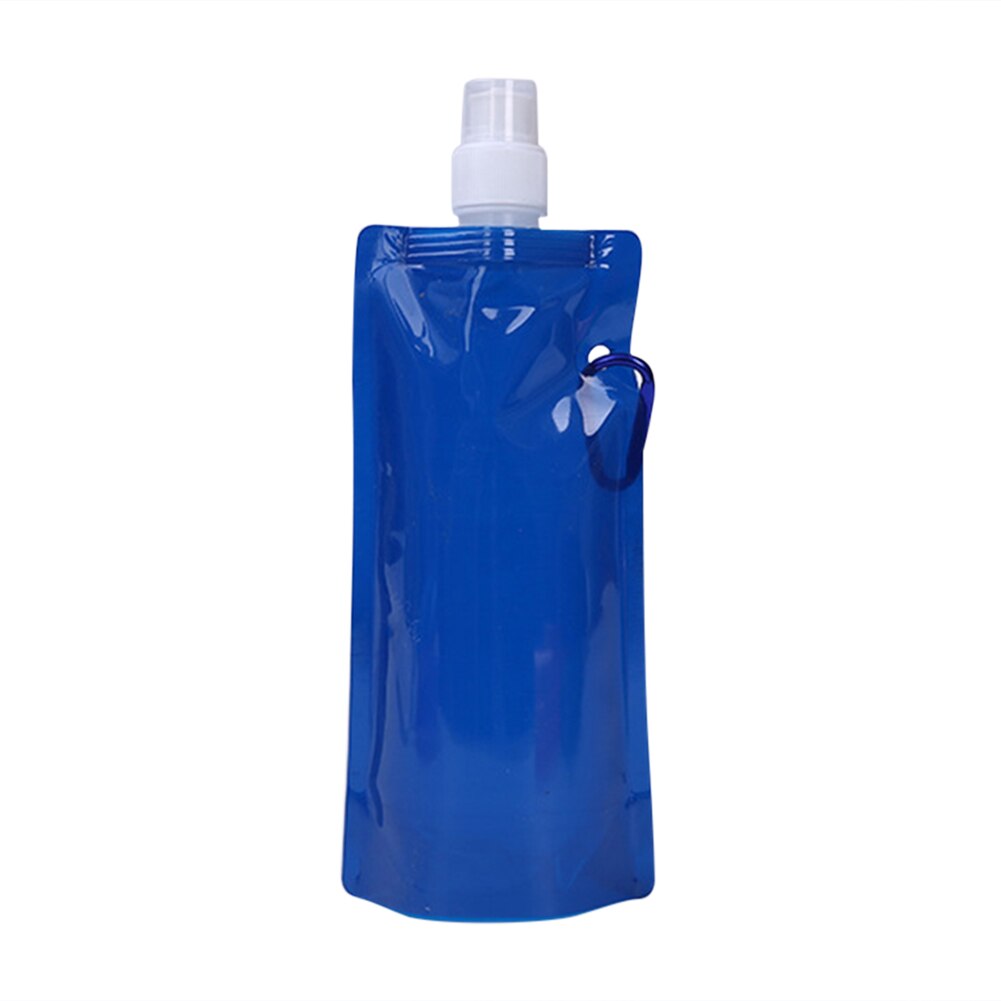 Draagbare Ultralight Opvouwbare Waterzak Zachte Fles Fles Outdoor Sport Wandelen Camping Water Bag Folding Water Emmer Voor Camping: 700ML
