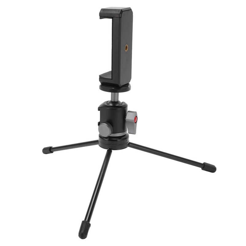 Tabletop Stativ 6-10cm Handy, Mobiltelefon Telefon Stativ Pro Haushalt