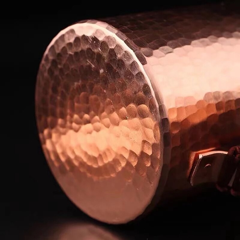 1Pcs Moscow Mule Copper Mugs Hammered Cups Heavy Premium Pure Copper Pure Solid Copper Mugs