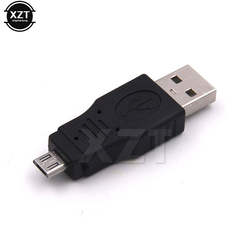 Adaptador USB 2,0 A macho A Micro B, cable de datos y carga de alta velocidad para Samsung, HTC, Motoro, 5p USD, 3 uds.