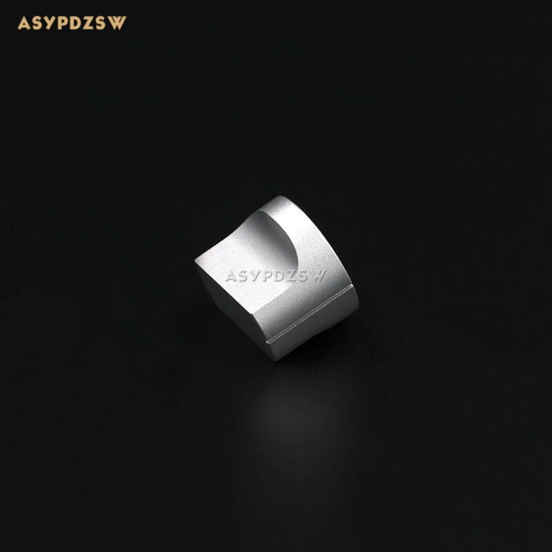 1 PCS Duckbill silver 20*15 Full aluminum amplifier solid knob Volume potentiometer knob