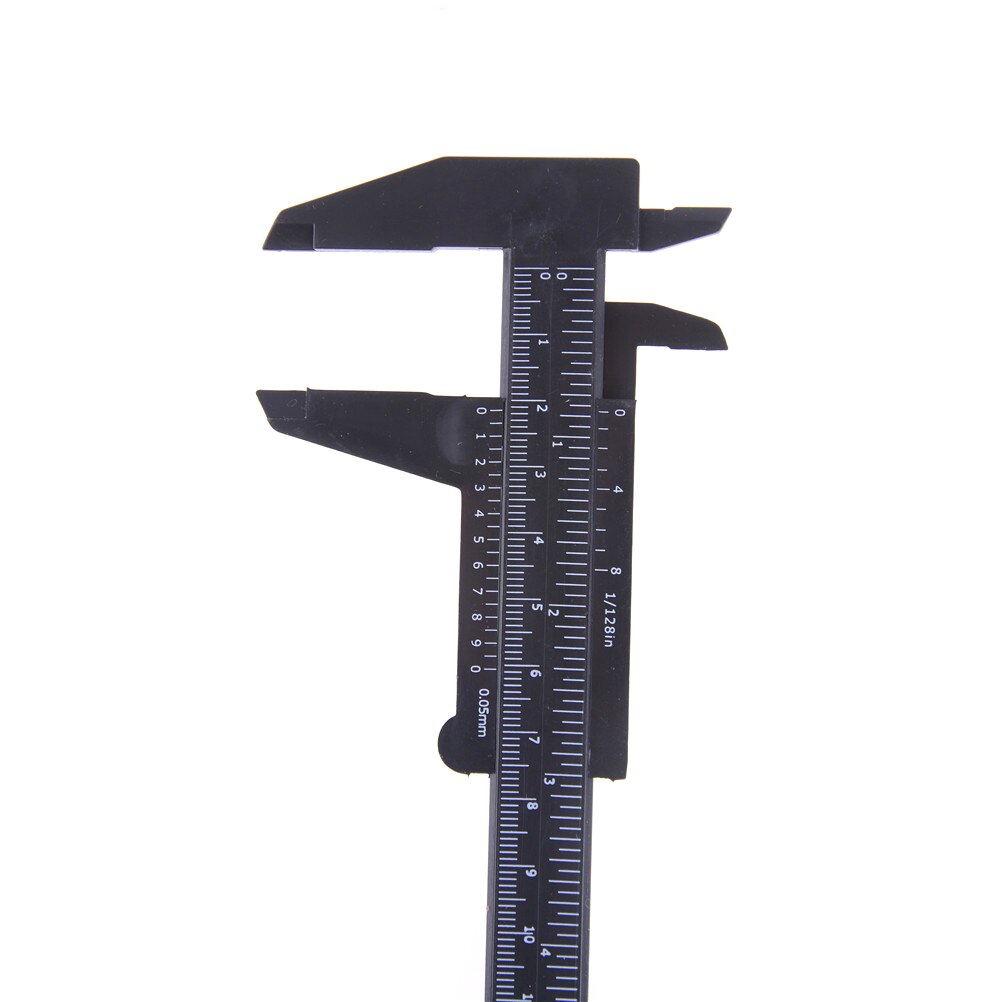 De de 6 pulgadas 150mm regla de plástico corredera calibrador a Vernier de medición