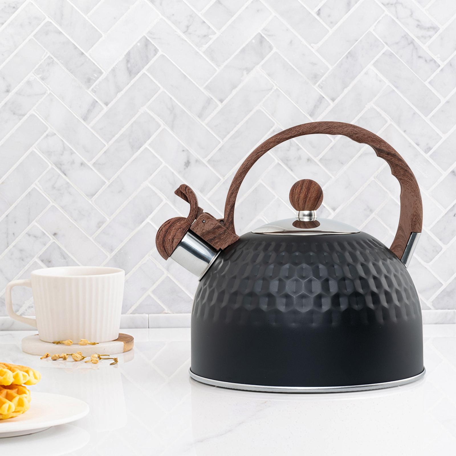 Bouilloire à thé de grande capacité 2,5 l, avec poignée Anti-chaleur, pour la cuisine