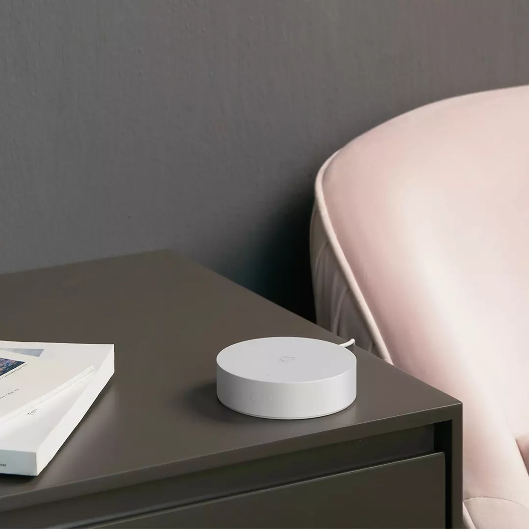 Xiaomi mijia multi-mode smart gateway 3 stemme fjernbetjening med zigbee 3.0 wifi bluetooth mesh til smart home