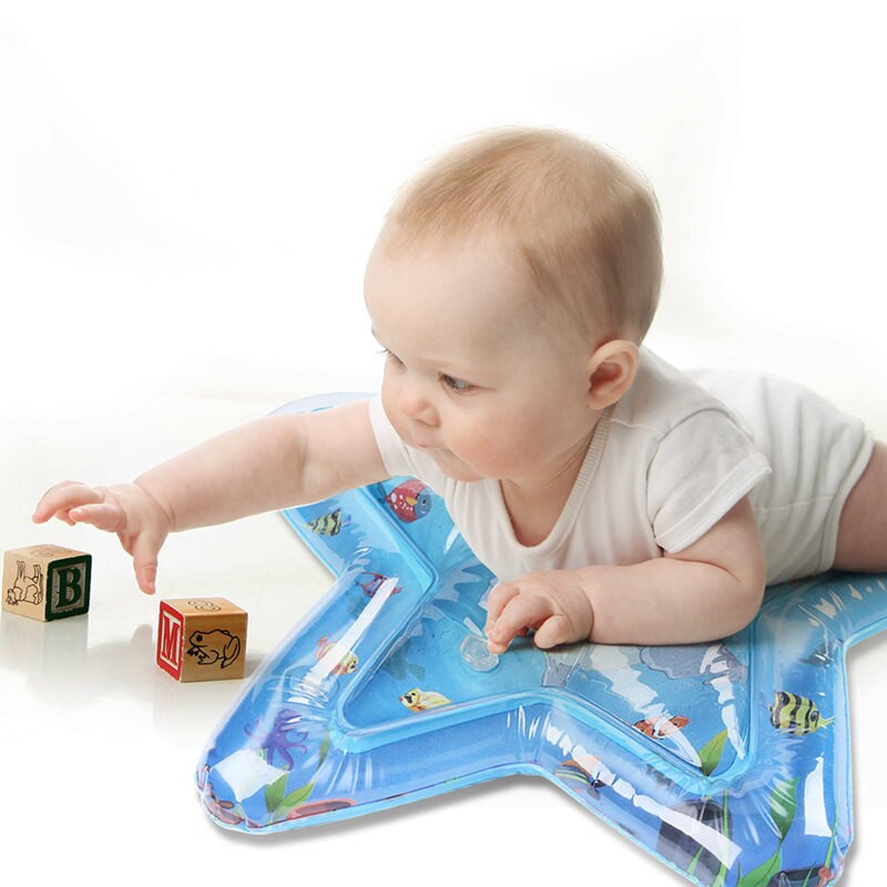 Baby Kids Water Spelen Mat Opblaasbare Thicken Pvc Baby Tummy Tijd Playmat Peuter Leuke Activiteit Spelen Centrum Water Mat Voor baby 'S