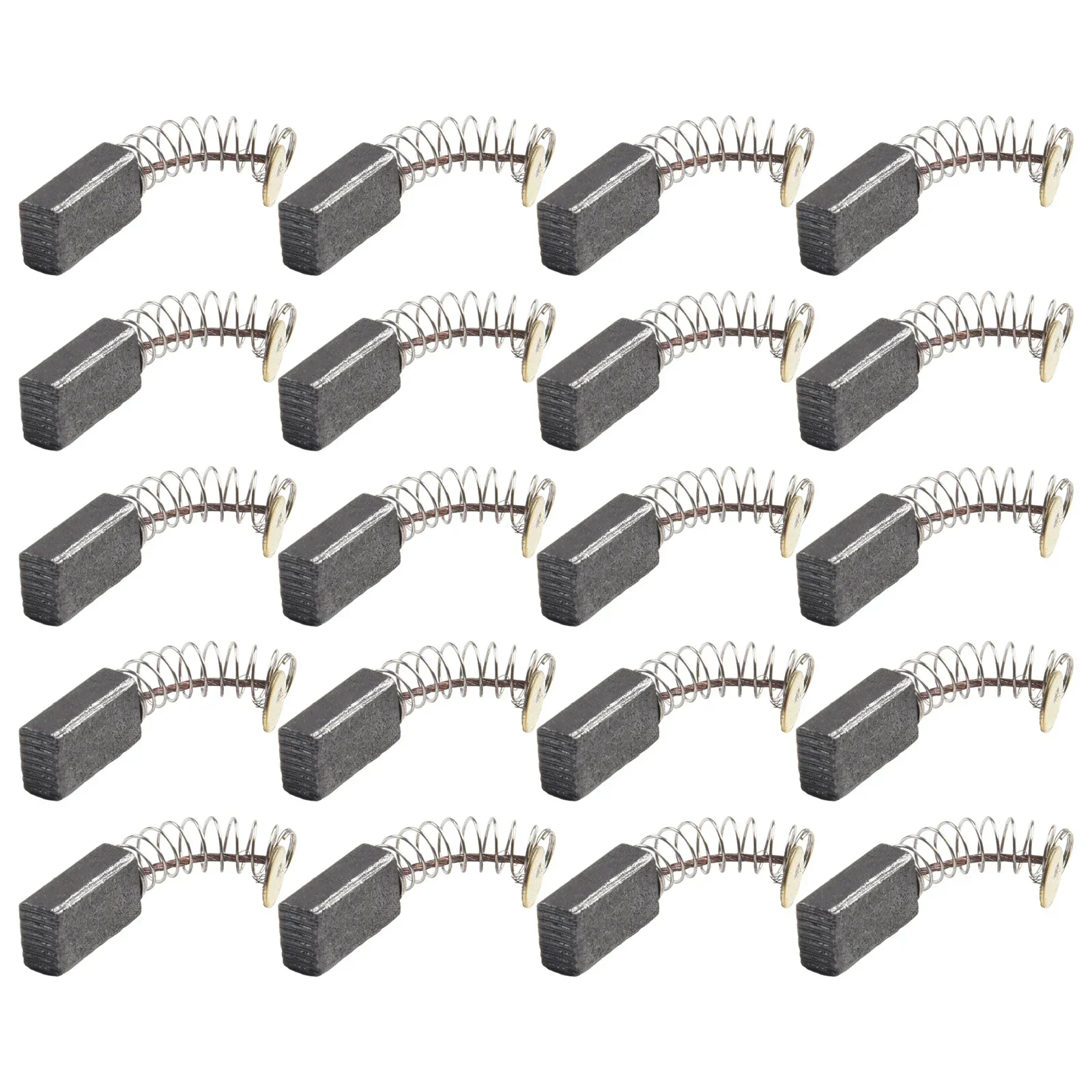 20 Stuks Koolborstel Power Tool Onderdelen 5X8X15 Mm Motor Grafiet Borstels Gevederd Voor Parkside haakse Slijper Trimmer Elektrische Hamer