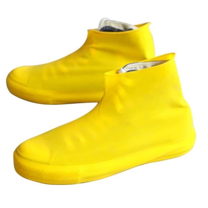 Herbruikbare Latex Waterdichte Regen Schoenen Covers Draagbare Antislip Rubber Rain Boot Overschoenen S/M/L Unisex schoenen Accessoires