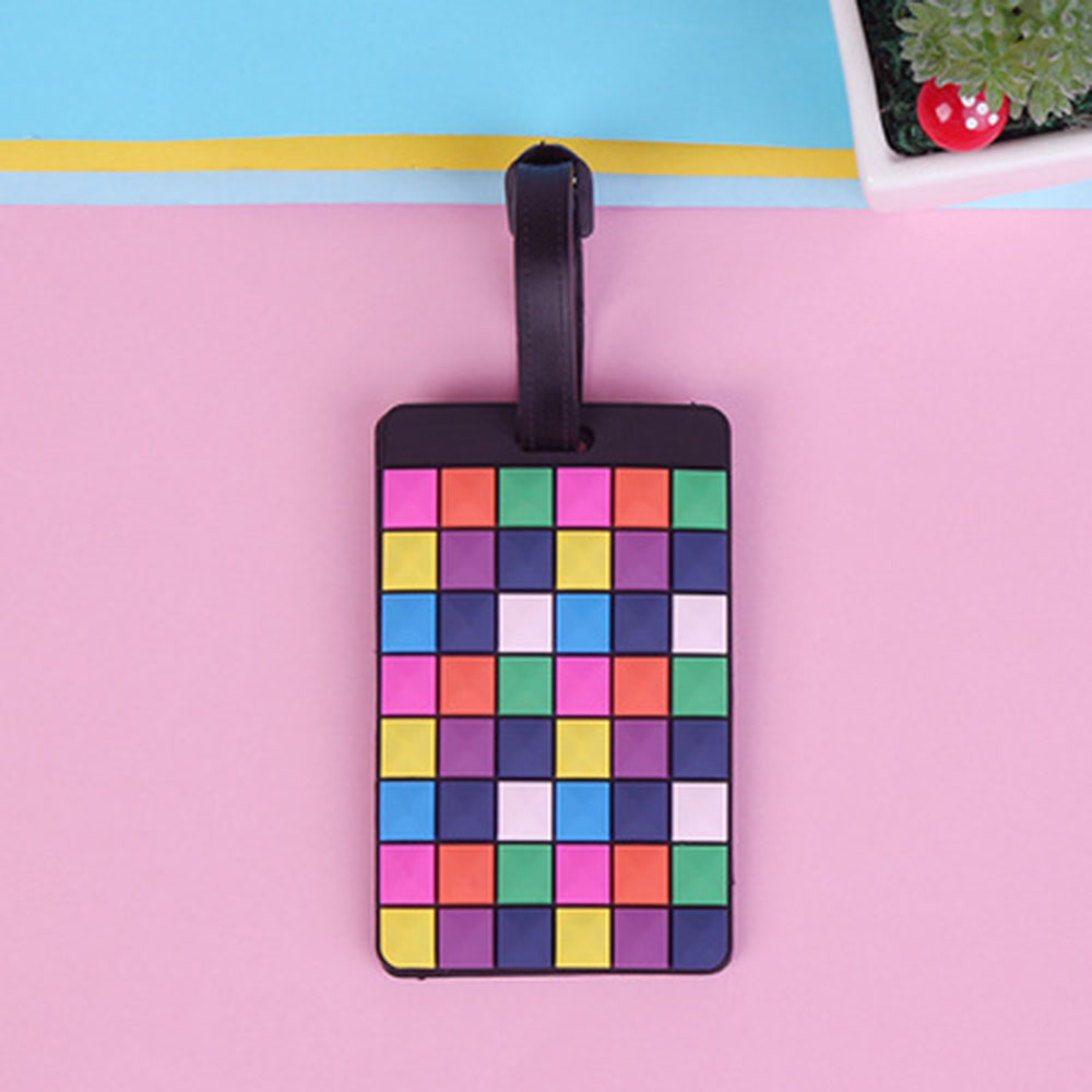 Cute Silicone Funky Trip Luggage Tags Straps Suitcase Luggage Tag Address Holder Identifier Label Travel Accessories: 4