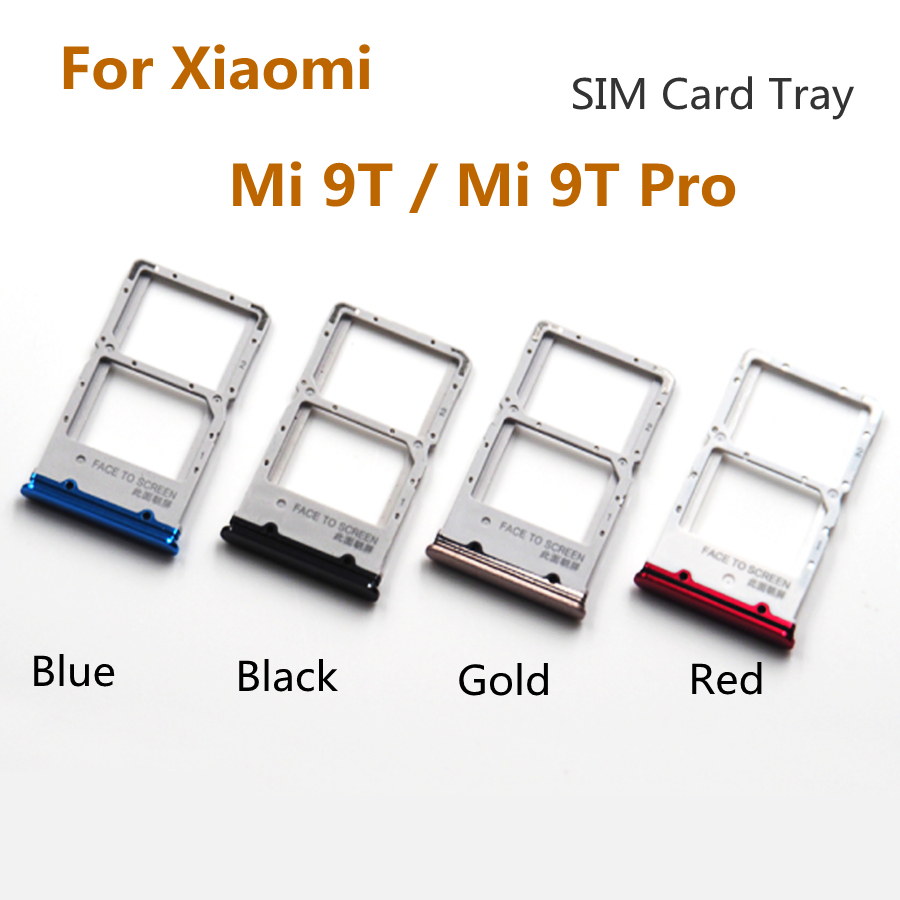 Pro Xiaomi Mi 9T Profi Sim Karte Tablett Mikro SD Karte Adapter Steckdose Slot Halter Pro Xiaomi Mi 9T Mi 9T Profi Karte Steckdose Reparatur Teile