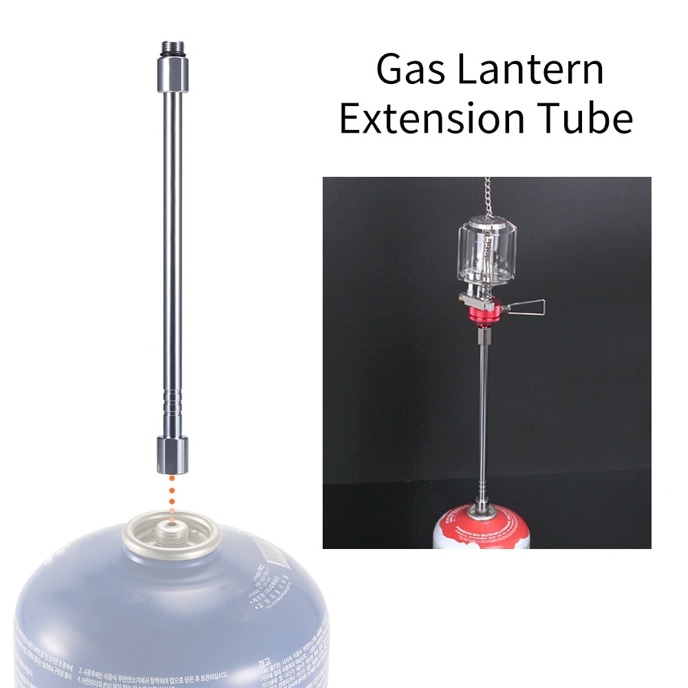 Gas Lantaarn Extension Tube Blow Torch Extender Pole Camping Lamp Verlengstuk Fornuis Gas Tank Converter Verlengstuk