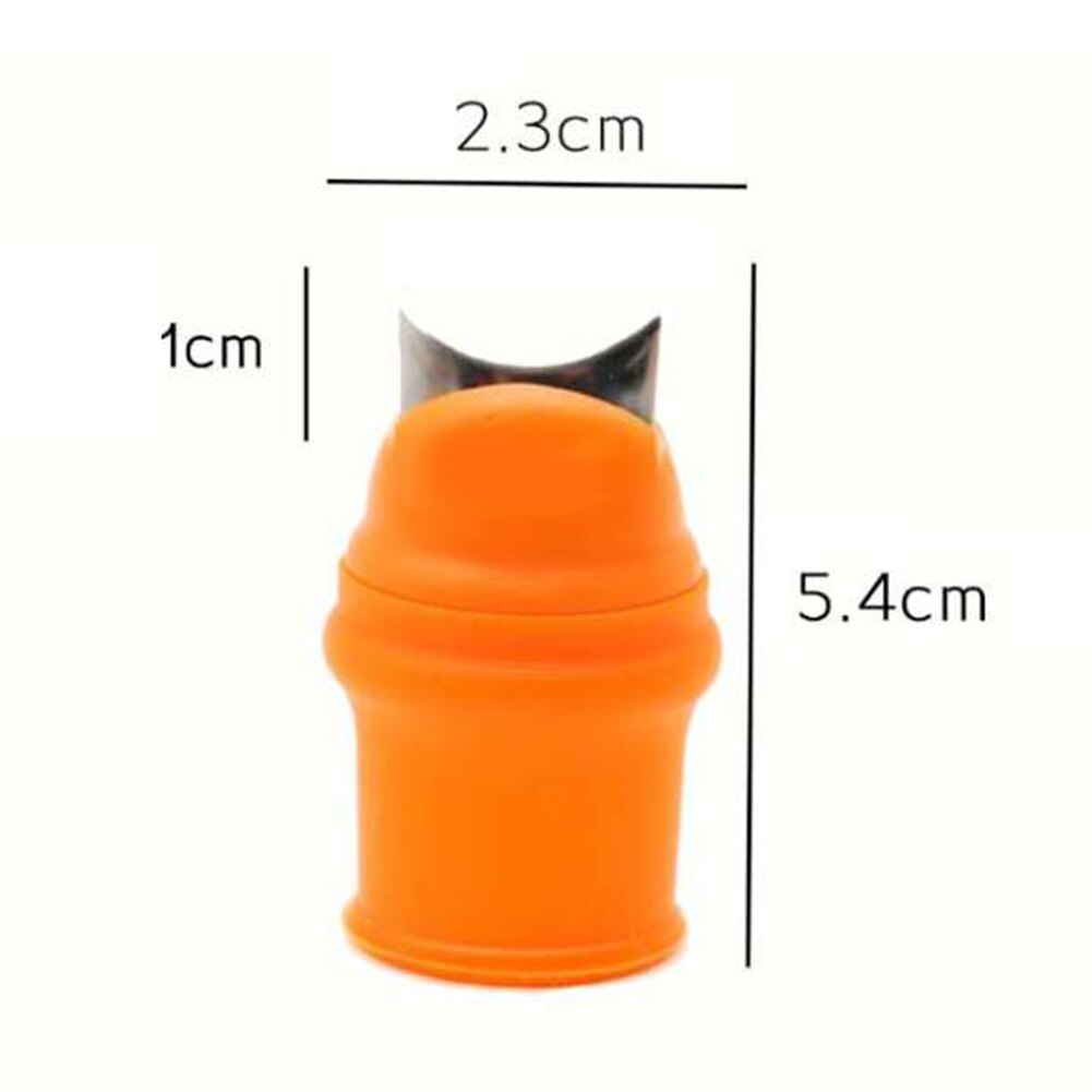 Multifunctionele Tuin Duim Vinger Mouw Mes Siliconen Oogsten Gereedschap Potplanten Trimmen Picking Zachte Vinger Mouw: B-1