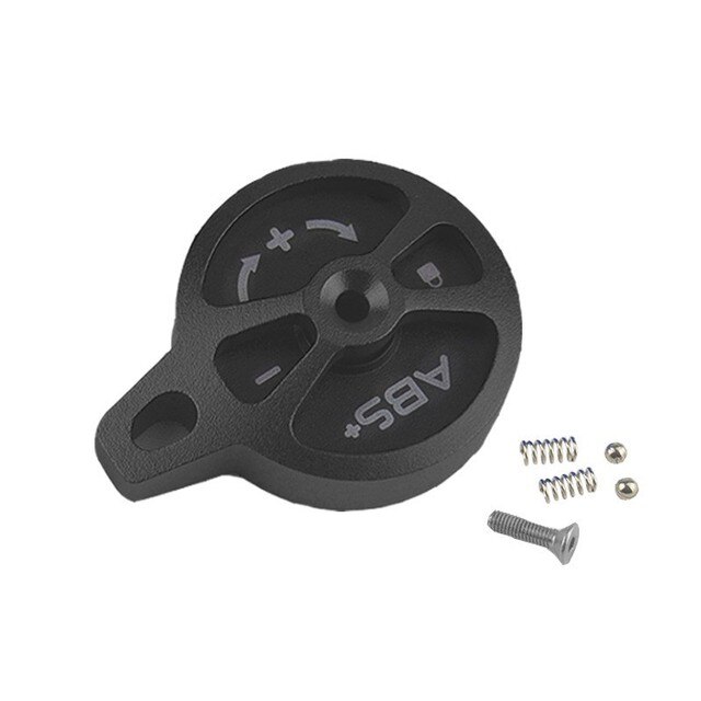 Kit de montaje de bloqueo Manual para horquilla de bicicleta MTB, tapa de bloqueo, cubierta de bloqueo de sumisión, Control de hombro, accesorio de ciclismo: Black 1