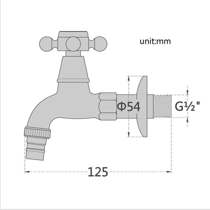 Antike Bronze-/Schwarz öl Bibcock Wasserhahn Durcheinander Zauberstab montiert Schlecht Waschmaschine klopfen garten wasserhahn Ich bin Freien Schlecht mischer
