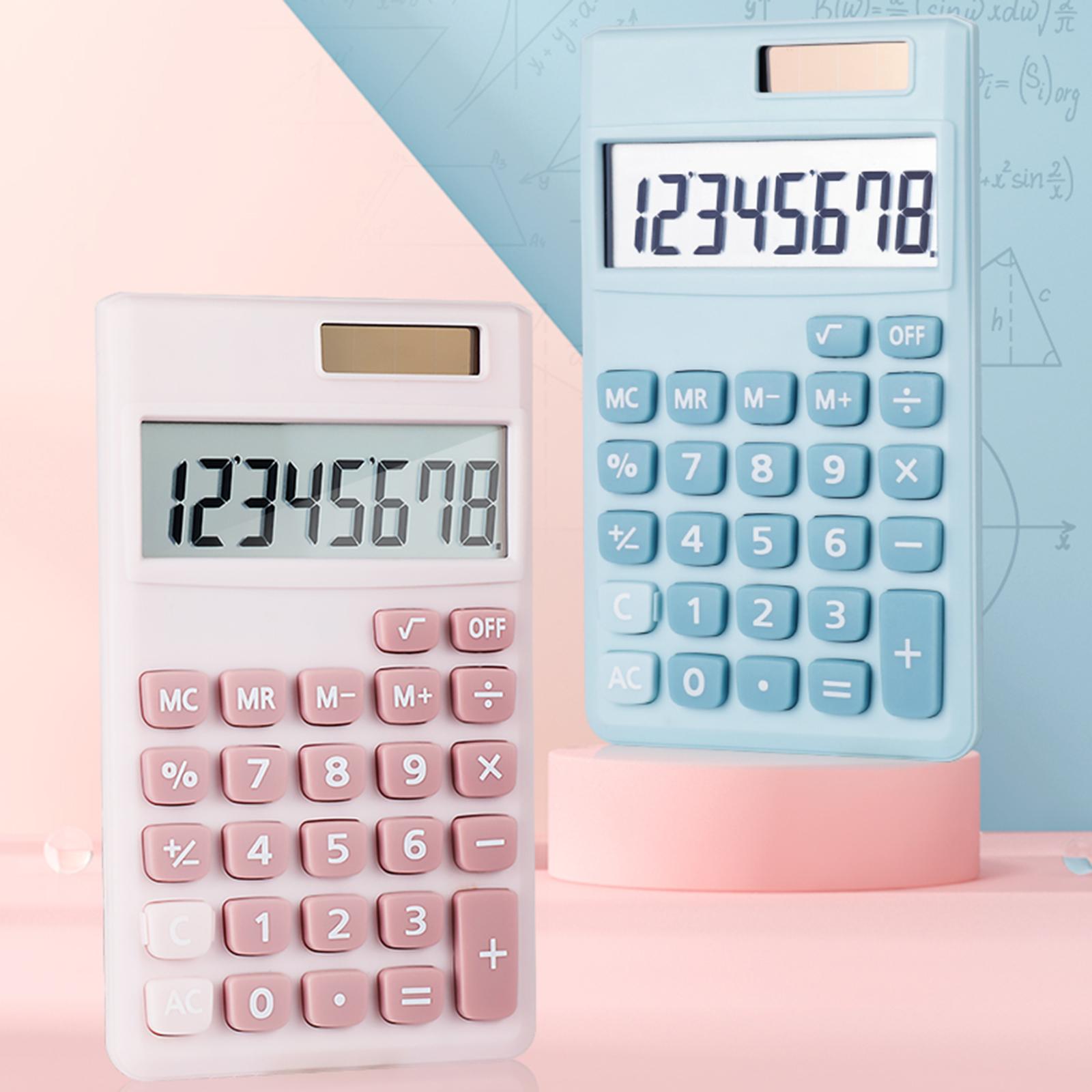 8 Digit Calculator LCD Display Desktop Scientific Electronic Calculator for Home Office Desktop School Company Business Beginner