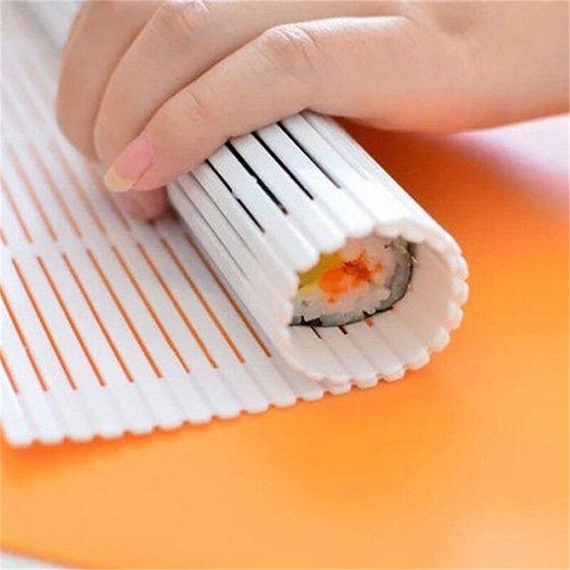 Diy Anti-Vocht Sushi Maker Food Grade Pp Japan Sushi Roller Markt Sushi Rollen Mat Roller Voorbereiding Gereedschap