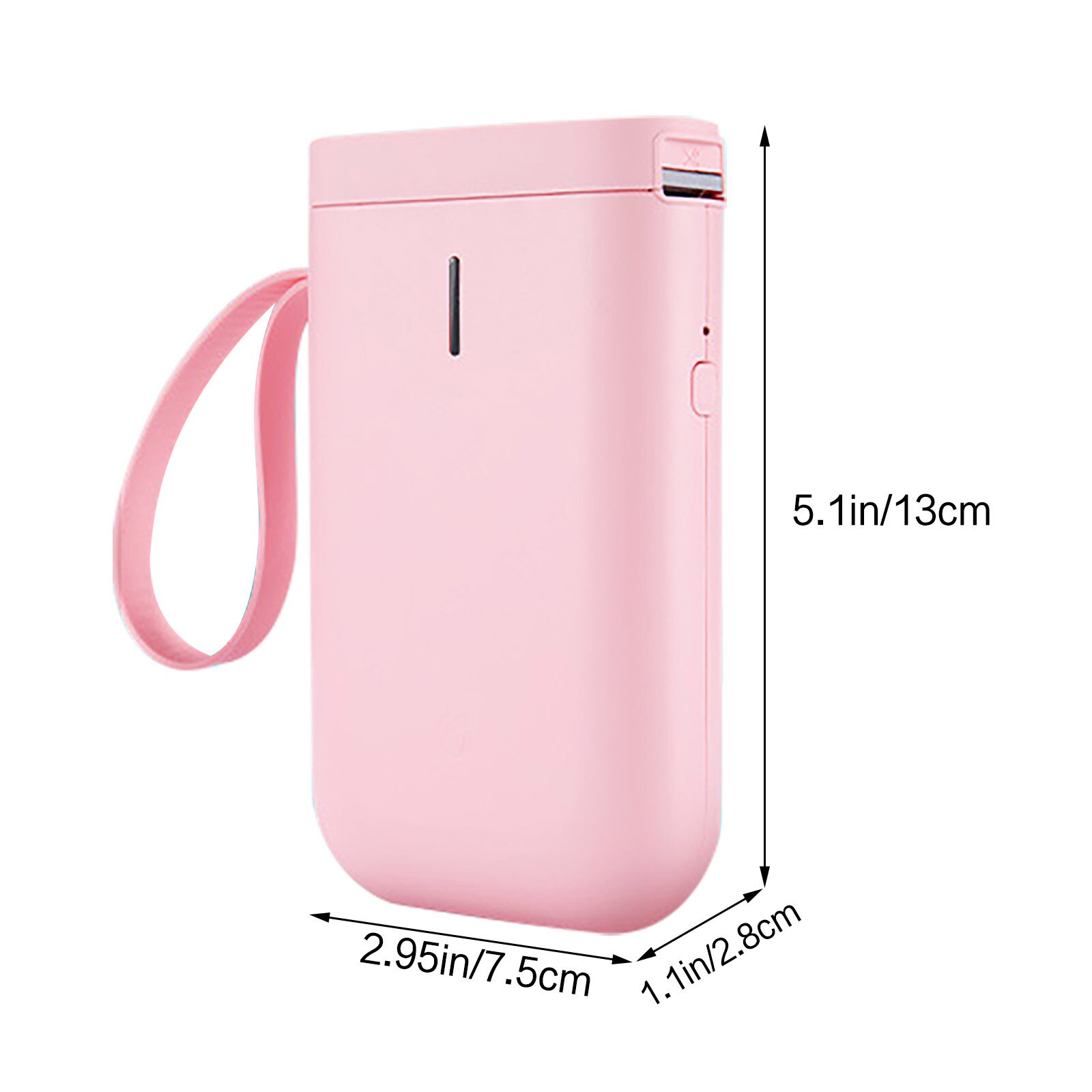 Wireless label printer Portable Pocket Label Printer Bluetooth Thermal Label Printer Fast Printing Home Use Office Auto Peeling