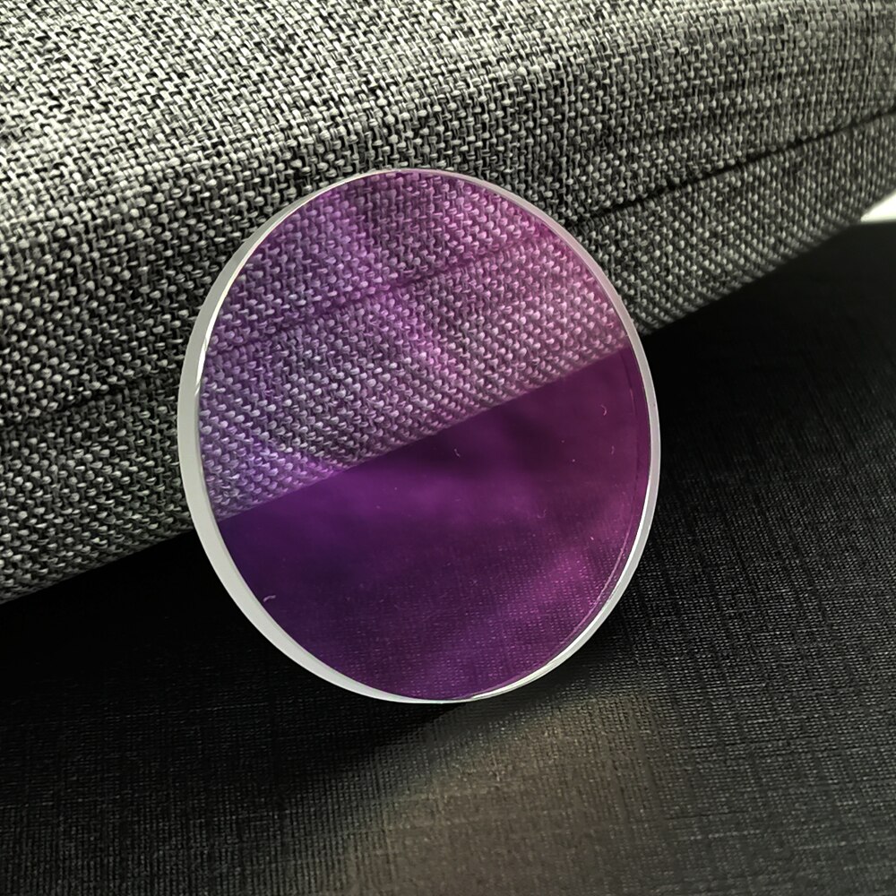 Safir ur glas udskiftning del 32.7mm x 2.7mm safir ur glas til casio mdv -106: Rød-ar-belagt