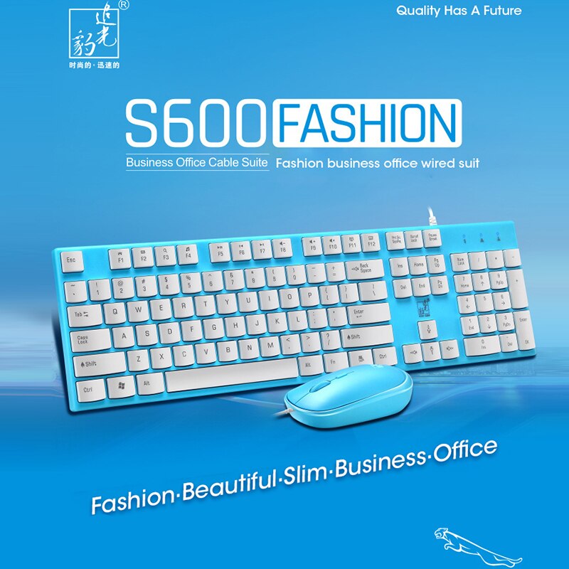 Wired USB Keyboard Mouse Kit Chocolate Candy Color Keyboard And Mouse Set Waterproof Multimedia Gamer Keyboards For PC