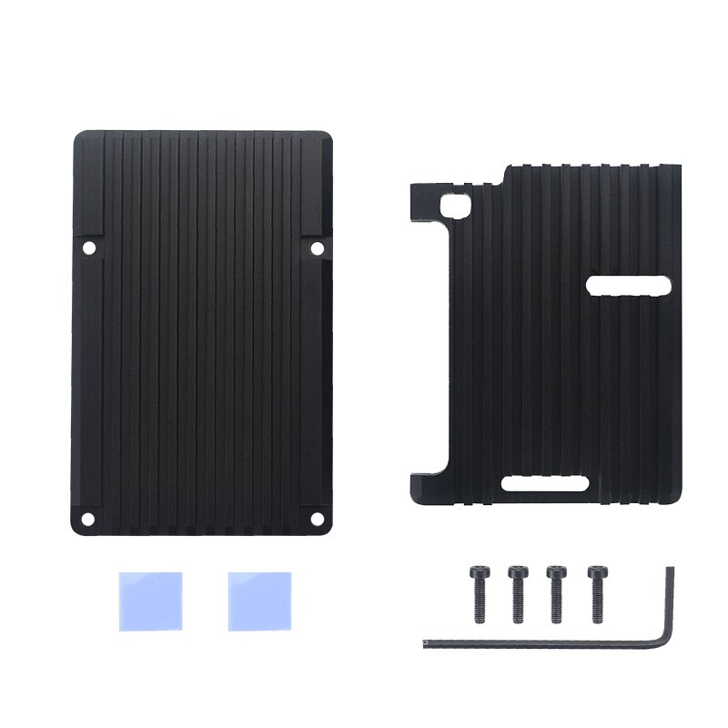 Raspberry Pi 4 Modell B Aluminium Legierung Fall CNC Box Gehäuse für Raspberry Pi 4 Modell B