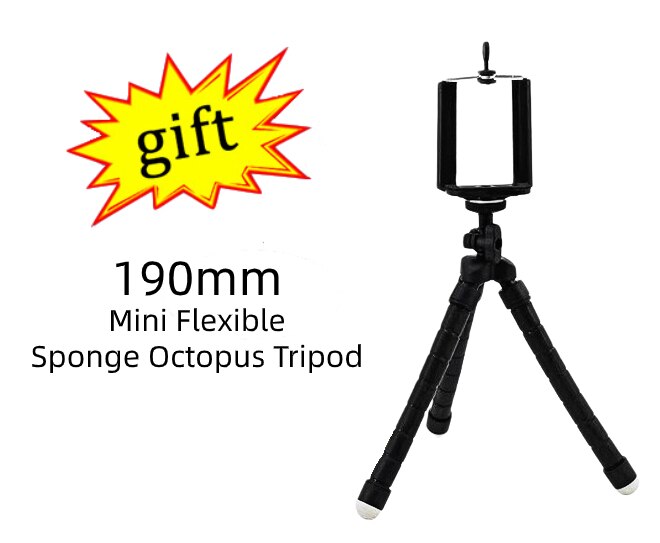Trípode extensible para cámara Digital de teléfono inteligente Nikon, para iPhone 6, 6s, 7