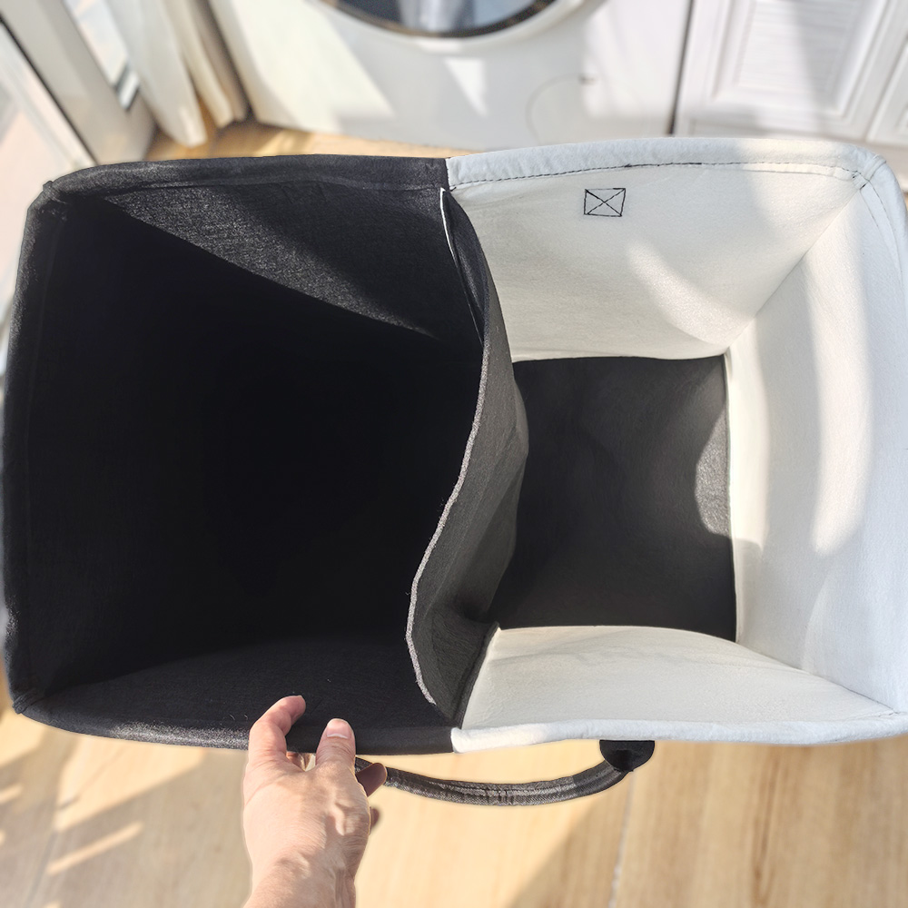 Grote opvouwbare vuile was Sorteermand Wasframe Badkamer Kleding Opbergtas Frame Emmer Wasorganisatoren Opslag