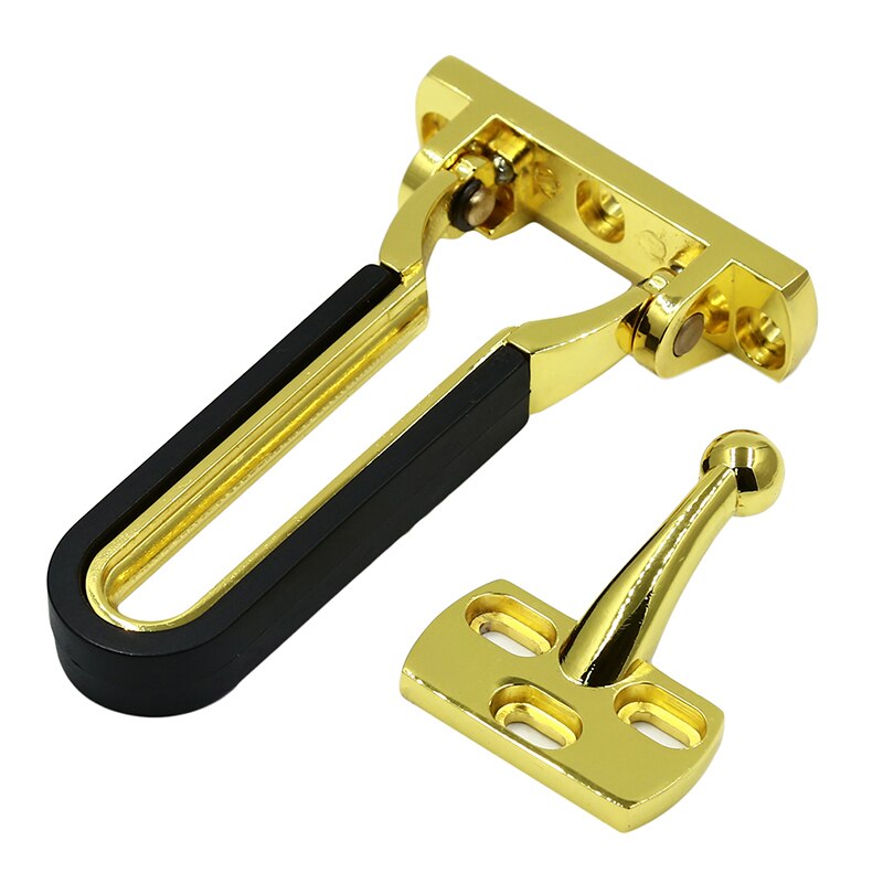 Zinc Alloy Security Door Chain Anti-Theft Door Deduction Thickened Hotel Safety Door Bolts Latches Buckles Hardware