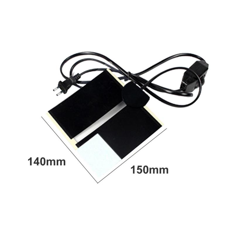 Alfombra de calentador de reptiles con temperatura ajustable con tres especificaciones de 5W 14W 20W manta eléctrica portátil para escalar mascotas: 5 EU