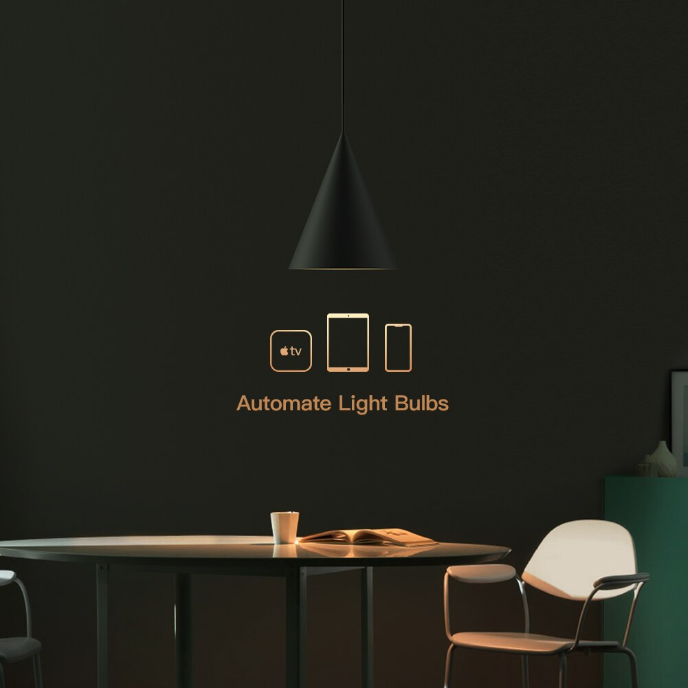 Koogeek-bombilla LED inteligente E26, 7W, regulable, WiFi, Compatible con Alexa, Apple, HomeKit y el asistente de Google