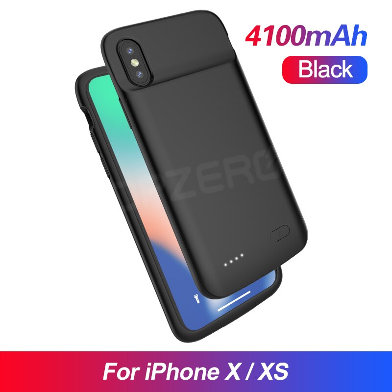 Battery Charger Case For iPhone 6 6S 7 8 Plus X XS XR XS MAX Portable Charging Case Universal External Battery Case For iPhone