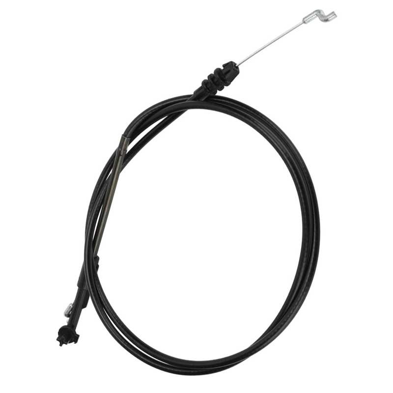 Blade Control Cable 104‑8676 Z Bend Ends Brake Cable Original Standard ABS+Metal 53 1/2in Conduit for Mower