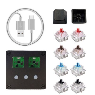 Amusing Keypad Pro OSu Muse Dash Mini multimedia hotkey/audio game Keypad touch pad: black shell packag1