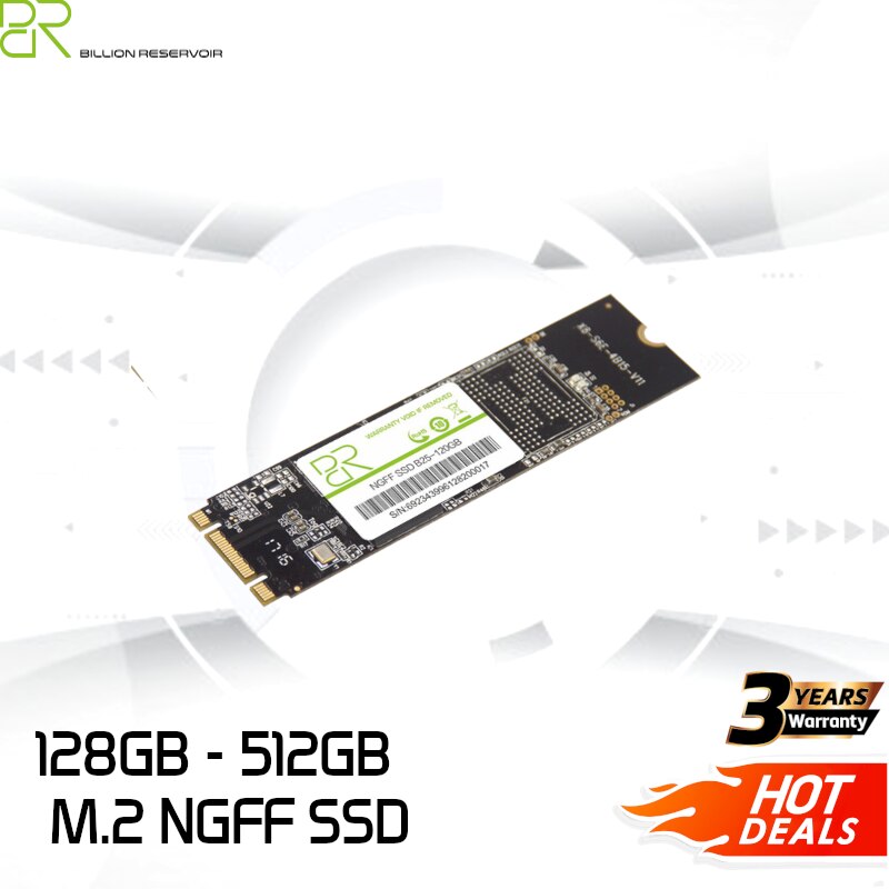 BR M.2 SSD NGFF 128GB 256GB 512gb 1 to 2 to M2 SATA SSD 2280 SATA3 6 Go disque dur interne pour ordinateur portable