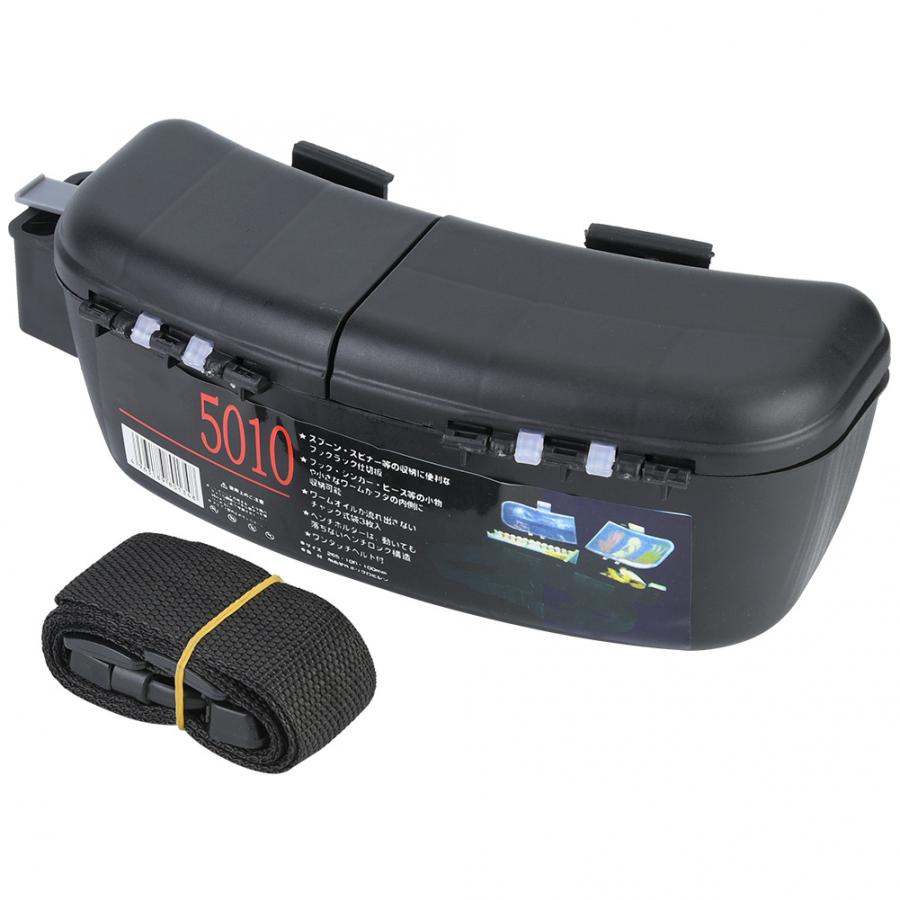 Pudełko ze sprzętem wędkarskim przechowywanie przynęty wędkarskie łyżki haczyki kołowrotki worek robić przechowywania przybory skrzynka pas biodrowy akcesoria wędkarskie