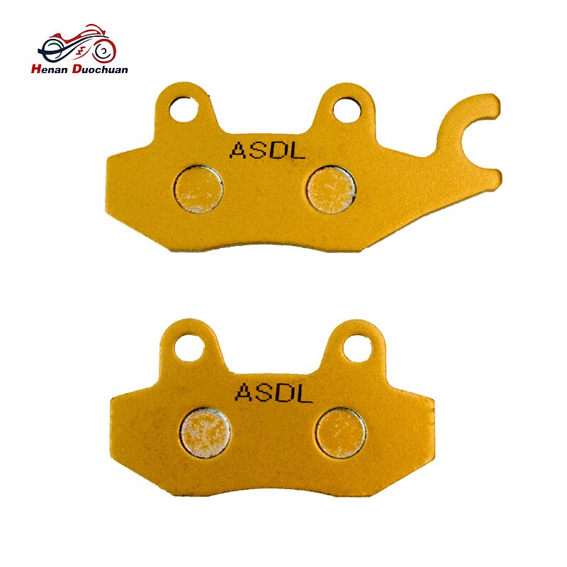 Motocicleta pastillas de freno delanteras para KAWASAKI KLX 125 250 KX 125 250 KDX 200 200SR 250 250SR KLF 300 C1-C17 KLF 400 B1-B7 Bayou # b