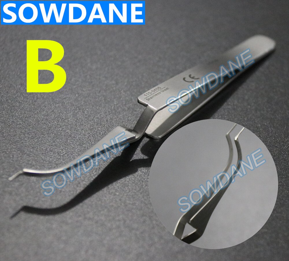 3 Pcs Dental Orthodontische Posterior Mondbuis Bonding Tweezer Houder Placer Rvs Orthodontische Tool