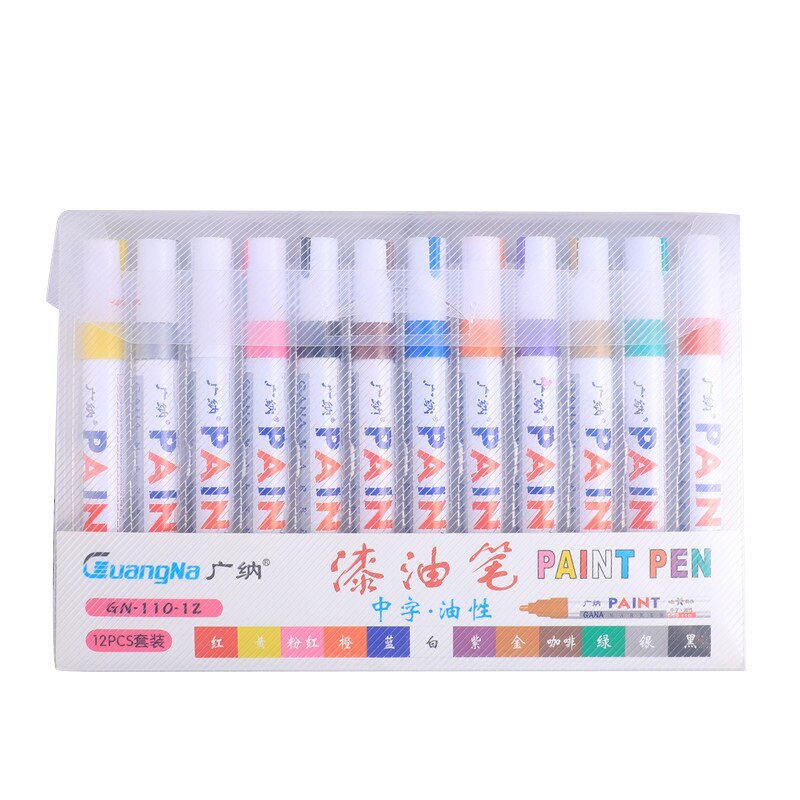 Fliesen Marker Reparatur Zauberstab Kuli Boden dauerhaft Farbe Marker Reifen Graffiti Fettige Reifen Auto Kratzer Ausbessern Reparatur Malerei markieren Stift: Ursprünglich Titel