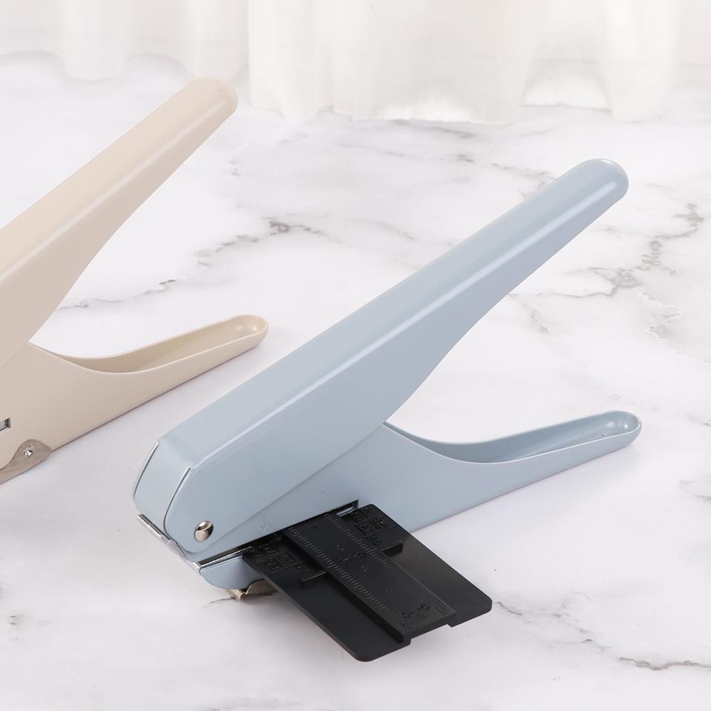 Paddestoel Gat T-Type Kantoor Stempels Papier Cutter Losse Vel Diy Schoolbenodigdheden Scrapbooking Puncher Binding Gaten