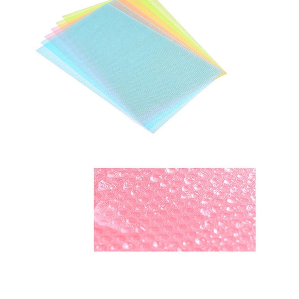 4 Pcs Easy Clean Antibacterial Cabinet Pad Refrigerator Pad Anti-oil Anti-frost Antifouling Mildew Moisture Pad Liner Mat