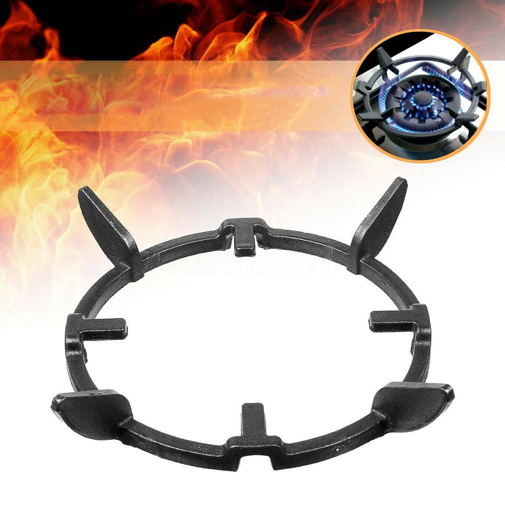 Universal Wok Stand Stable Non Slip Iron Cast Iron Wok Ring for Microwave Ovens for Gas Hob Cooker Kitchen Supplies