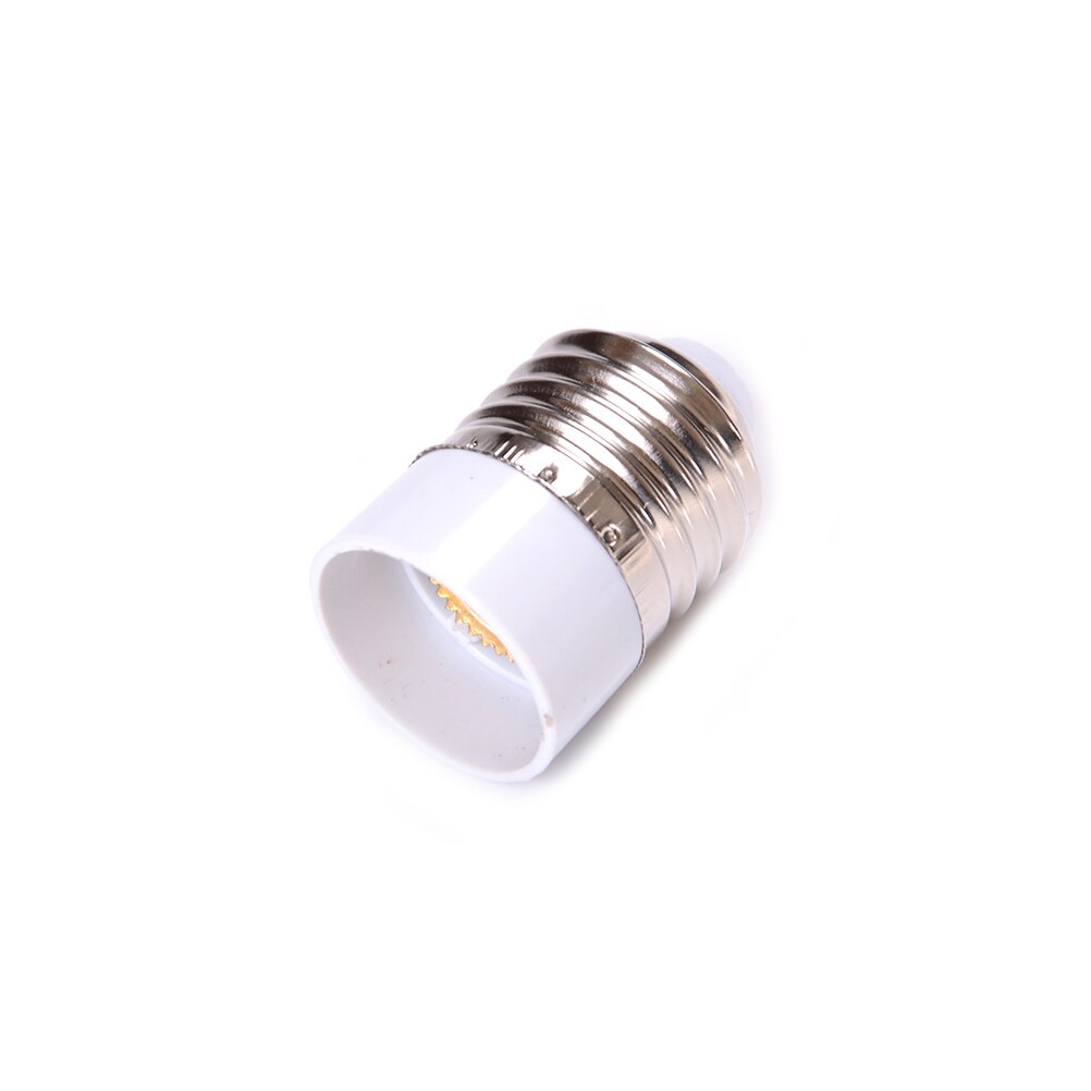 1 st.  e14 to e27- voets schroeflamp lamphouder adapter fitting converter kunststof vlamvertragend pbt converter