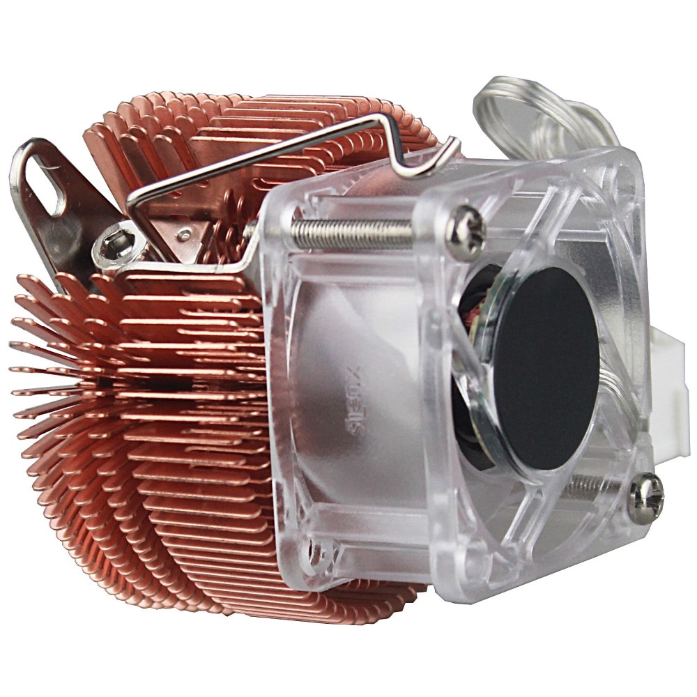 Northbridge radiateur refroidisseur pur cuivre pont nord PC Chipset radiateur ventilateur de refroidissement 4020 40mm