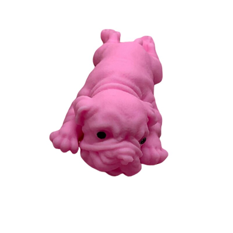 Anti-stress mignon chiot peluche carlin guérison plaisir Kawaii Anti-Stress jouets