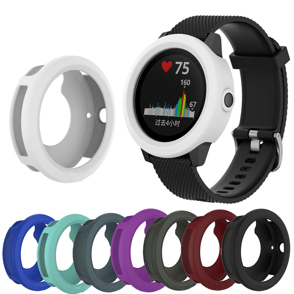 Soft Protector Cover Case For Garmin Vivoactive 3 Silicone Protective Frame Skin Shell Cover For vivoactive3 TPU Case