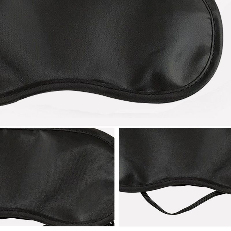 5pcs Soft Eye Sleep Mask Padded Shade Cover Travel Relax Sleeping Blindfold
