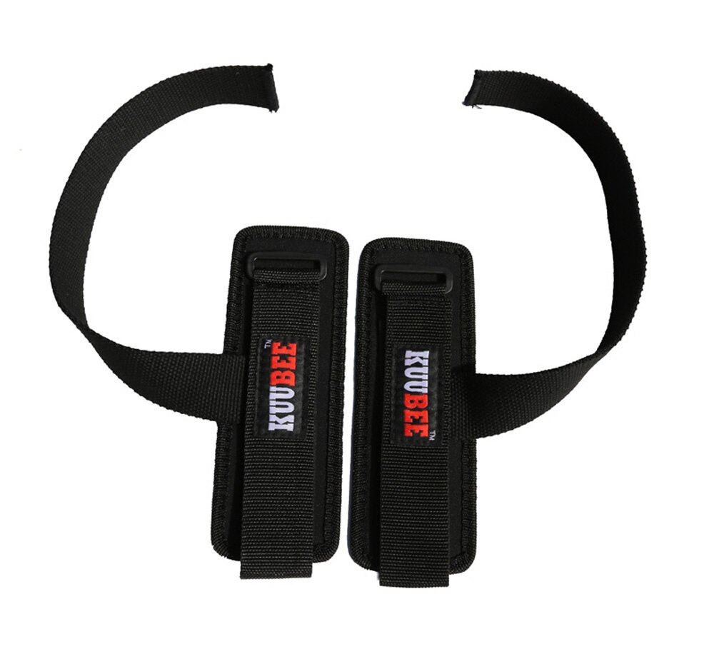 Correas para levantamiento de peso, antideslizantes, para entrenamiento, Power Training, cinturón de barra, bandas de envoltura para muñeca, barra de mano: Type A  KUUBEE