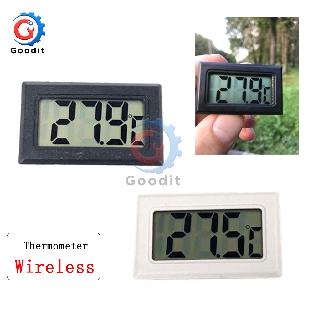 1 stuks mini lcd digitale thermometer sensor voor vriezer temperatuurmeter  -50 ~ 110 graden koelkast koelkast thermometer meter