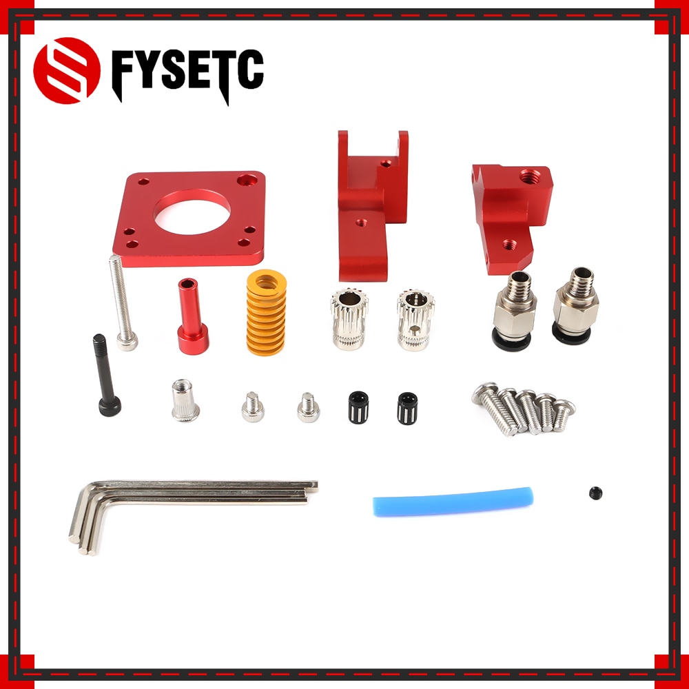Dobule Pulley MK8 Extruder Btech Dual Direct Drive Extruder Kit Für CR-10S CR10S PRO Ender-3 Ender-3PRO Ender 5 Tornado
