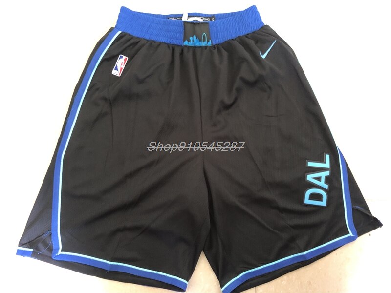 Nba Dallas Mavericks #77 Luka Dončić Mannen Basketbal Shorts #41 Dirk Nowitzki Mannen Sport Broek Mesh jogging Korte Broek: 4 / XXL